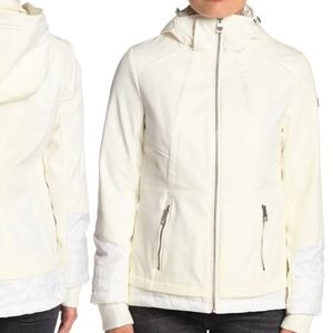 Hooded soft shell jacket by Guess size M